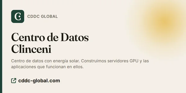CDDC Global – Centro de Datos Clinceni