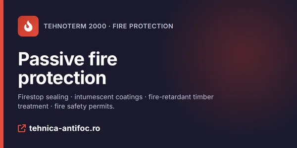 Tehnica Antifoc – passiver Brandschutz